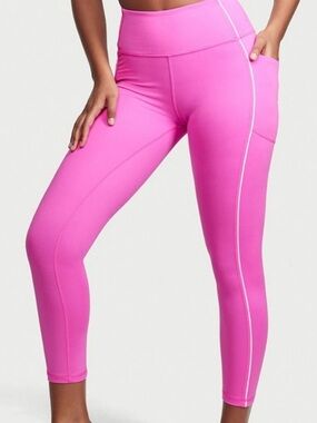 Victoria's Secret Neon Pink High-Waist Leggings